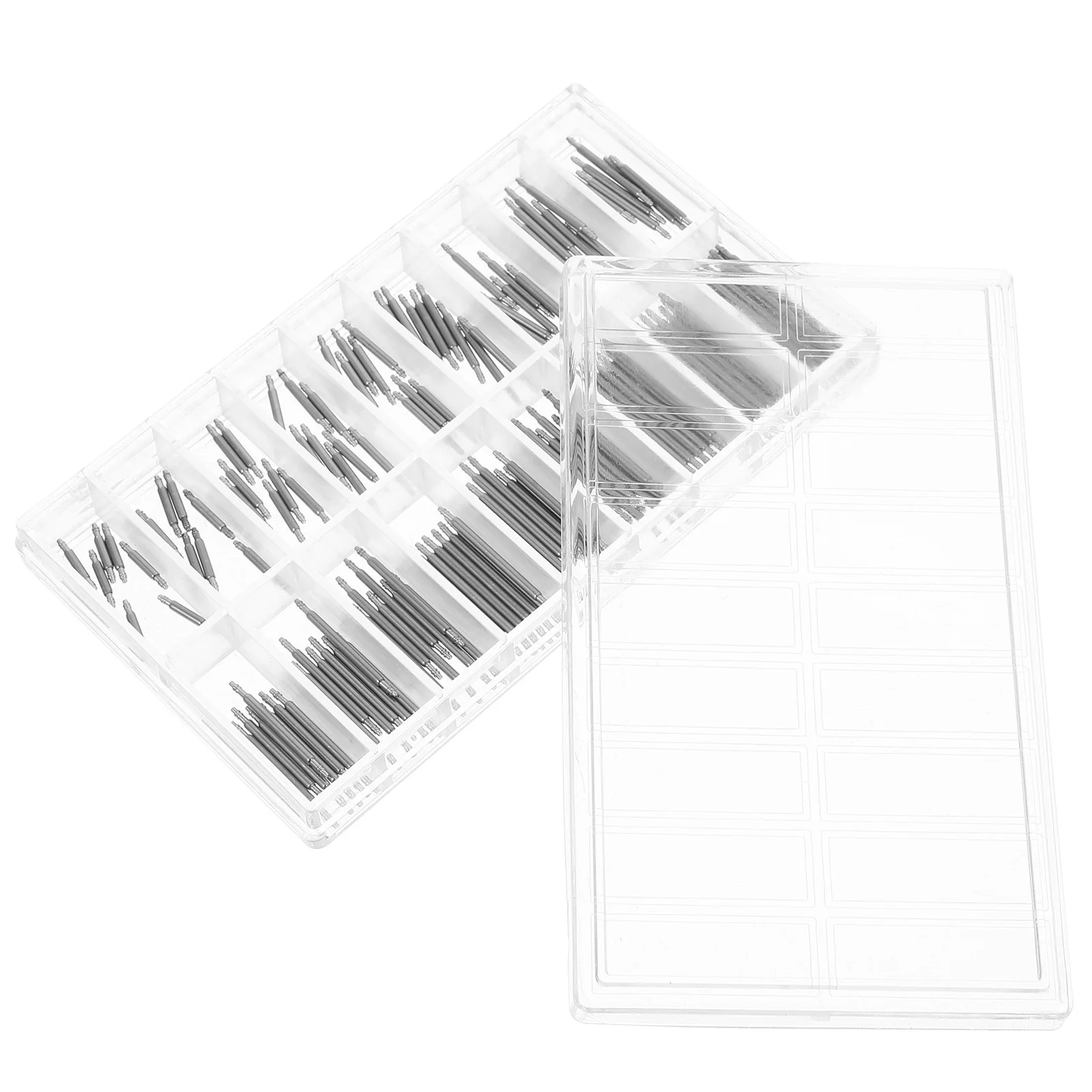 288pcs Watch Band Link Pins Steel Replacement Spring Bars For Universal Watch Strap Adjustment Diy Repair Tools Kit
288pcs Watch Band Link Pins Steel Replacement Spring Bars For Universal Watch Strap Adjustment Diy Repair Tools Kit