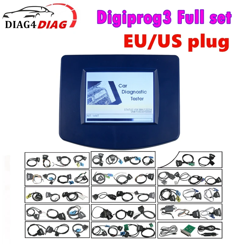 OBDII cat Digiprog3 полный комплект V4.94 противокражный ключ сопоставляемый одометр Digiprog 3 Пробег диагностический инструмент с вилкой EU/US
OBDII cat Digiprog3 полный комплект V4.94 противокражный ключ сопоставляемый одометр Digiprog 3 Пробег диагностический инструмент с вилкой EU/US