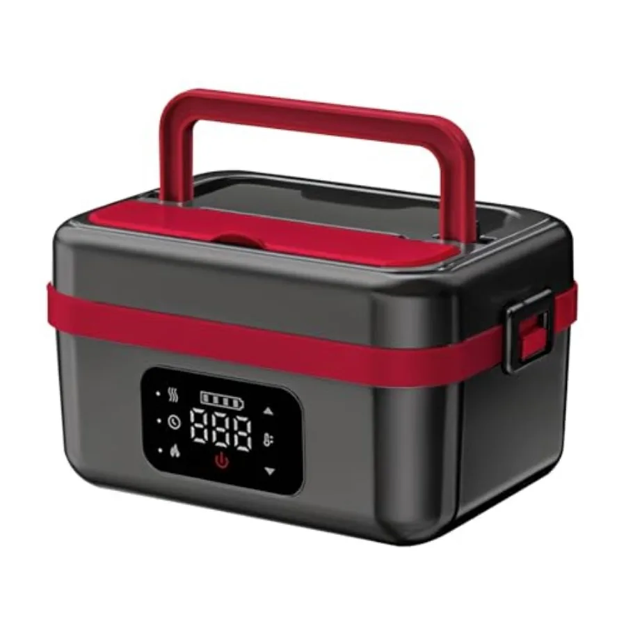 Upgraded Cordless Electric Lunch Box 1L Rechargeable Heated Lunch Box Battery Powered Stainless Steel Self-Heating Food Warmer
Upgraded Cordless Electric Lunch Box 1L Rechargeable Heated Lunch Box Battery Powered Stainless Steel Self-Heating Food Warmer