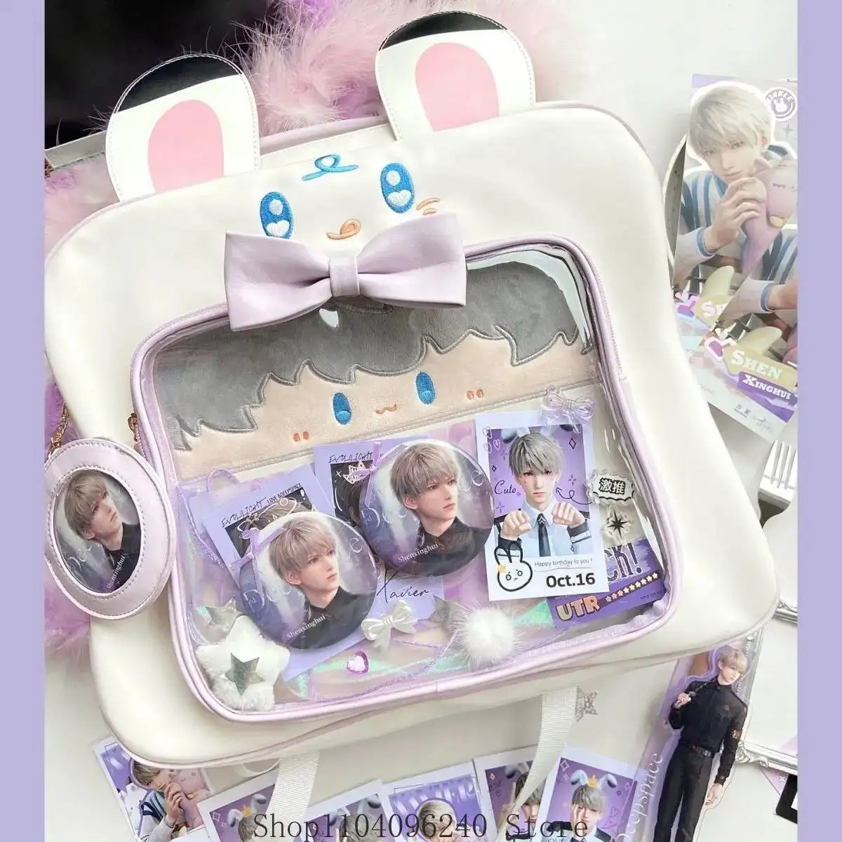 Anime GAME Game Love And Deepspace Rafayel Zayne Sylus Anime Cosplay Itabag Storage Backpack Laptop Bag Mascot Student Accessory
Anime GAME Game Love And Deepspace Rafayel Zayne Sylus Anime Cosplay Itabag Storage Backpack Laptop Bag Mascot Student Accessory