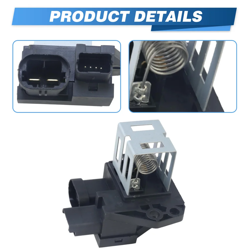 Radiator Heater Fan Blower Motor Resistor for Peugeot 308 3008 5008 2014-2019 Citroen C4 Mk2 2014-2019 9663558880 1267J6 4+2pins
Radiator Heater Fan Blower Motor Resistor for Peugeot 308 3008 5008 2014-2019 Citroen C4 Mk2 2014-2019 9663558880 1267J6 4+2pins