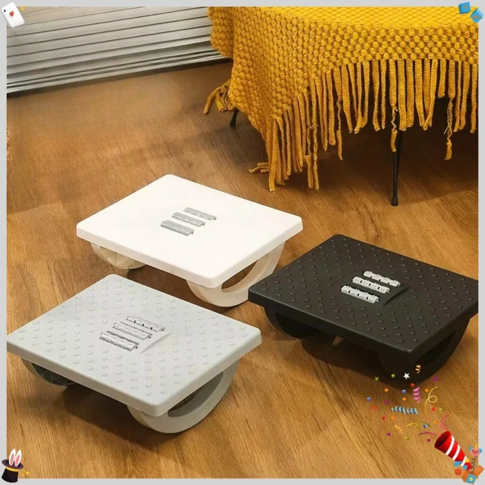 Незаменимый предмет для офиса: подставка для ног под стол, предотвращающая перекрестные положения ног, полукруглая, с функцией качания, противоскользящая, с массажным роликом.
Незаменимый предмет для офиса: подставка для ног под стол, предотвращающая перекрестные положения ног, полукруглая, с функцией качания, противоскользящая, с массажным роликом.