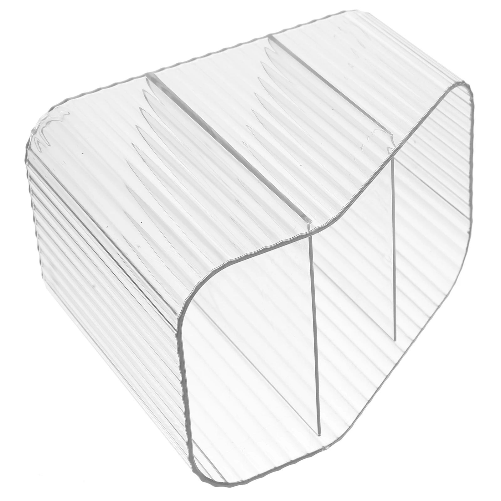 Desktop Storage Box Acrylic Pen Holder 3-Compartment Organizer For Office Stationery Brushes Household Table
Desktop Storage Box Acrylic Pen Holder 3-Compartment Organizer For Office Stationery Brushes Household Table