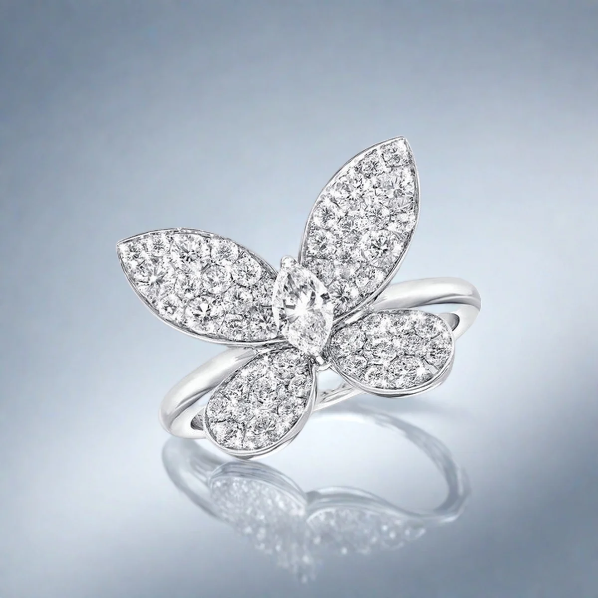Butterfly Eclipse Dome Platinum Full Diamond Butterfly Ring s925 Super 3D Butterfly Wing Banquet Date Stacking Artifact
Butterfly Eclipse Dome Platinum Full Diamond Butterfly Ring s925 Super 3D Butterfly Wing Banquet Date Stacking Artifact