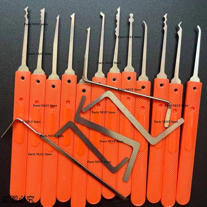 Titanium-Plated Car Unlock Extractor Set Locksmith and Auto Lock Pick Tools Combo Kit for Beginners/Pros Broken Key Extractor
Titanium-Plated Car Unlock Extractor Set Locksmith and Auto Lock Pick Tools Combo Kit for Beginners/Pros Broken Key Extractor