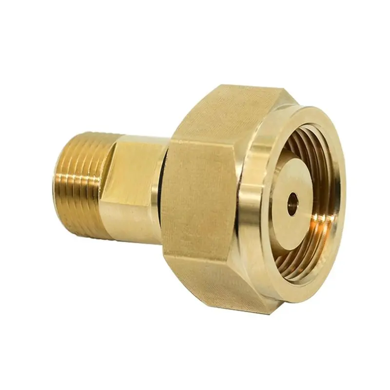 ABRW-CGA-520 B Tank Acetylene Regulator Adapter, Acetylene Adapter, Brass Gas Regulator Adapter To CGA-200
ABRW-CGA-520 B Tank Acetylene Regulator Adapter, Acetylene Adapter, Brass Gas Regulator Adapter To CGA-200