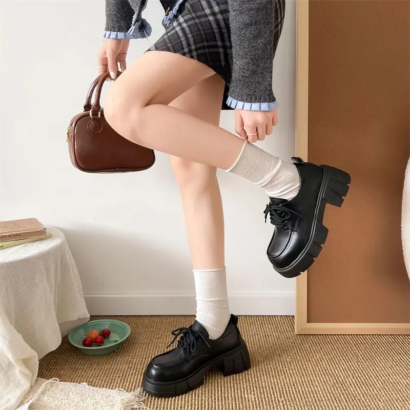 2026 New Ladies Mary Janes Flat Thick Heel Soft Leather Breathable Comfortable School Shoes British Retro
2026 New Ladies Mary Janes Flat Thick Heel Soft Leather Breathable Comfortable School Shoes British Retro