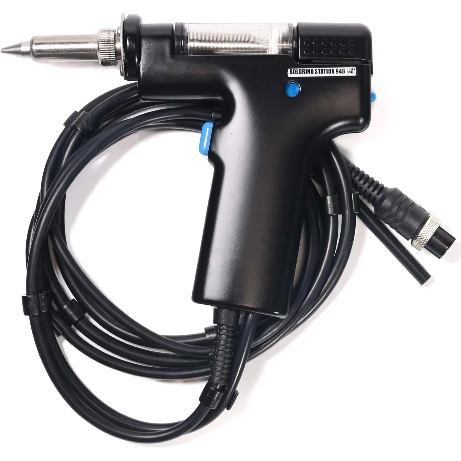 Replacement Desoldering Suction Gun Handpiece for 948 and 948-II Soldering Station
Replacement Desoldering Suction Gun Handpiece for 948 and 948-II Soldering Station
