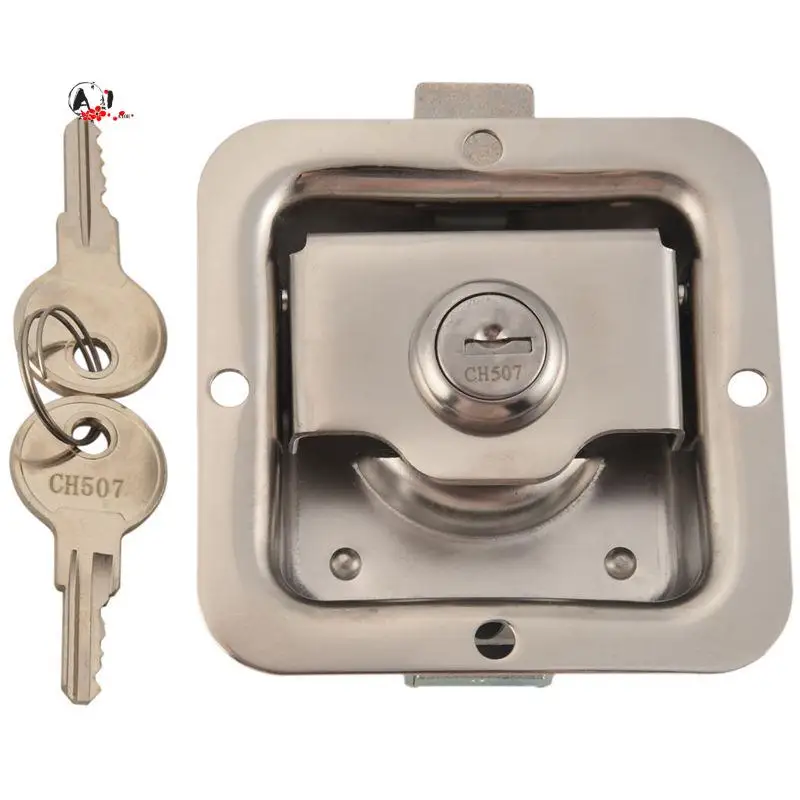 A10E-Stainless Steel Truck RV Tool Box Locks Trailer Door Paddle Handle Latch Paddle Locks With 2 Keys
A10E-Stainless Steel Truck RV Tool Box Locks Trailer Door Paddle Handle Latch Paddle Locks With 2 Keys