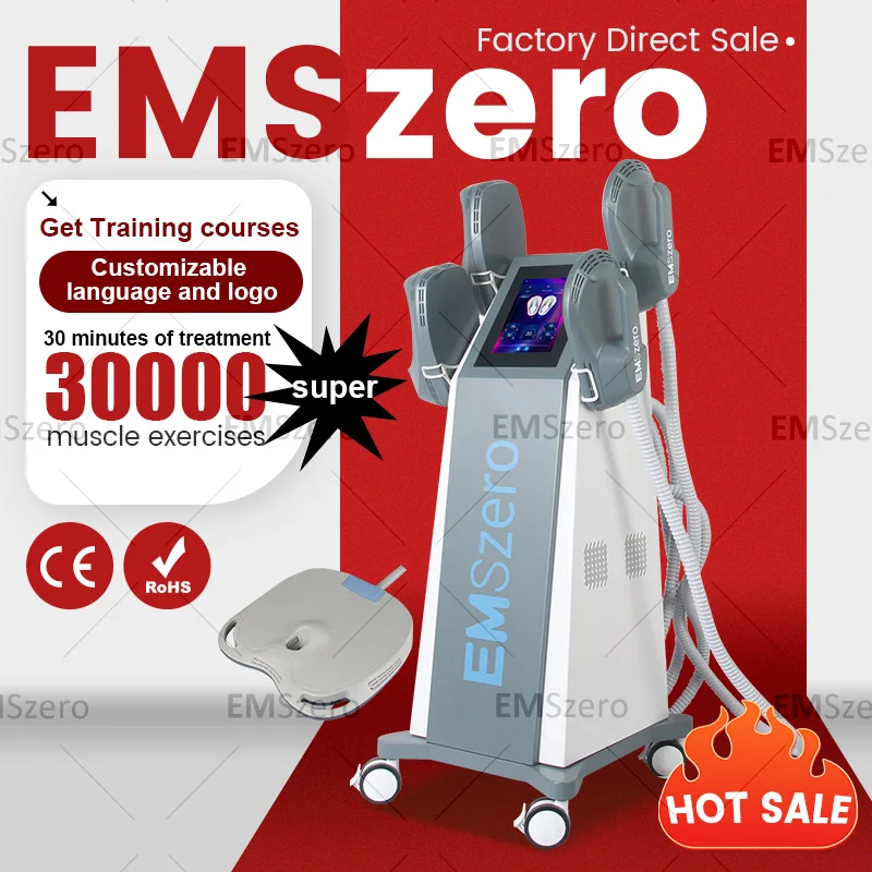 Emszero Machine 6500W For Body Sculpt Muscle Stimulation with 5 handle Neo/rf
Emszero Machine 6500W For Body Sculpt Muscle Stimulation with 5 handle Neo/rf