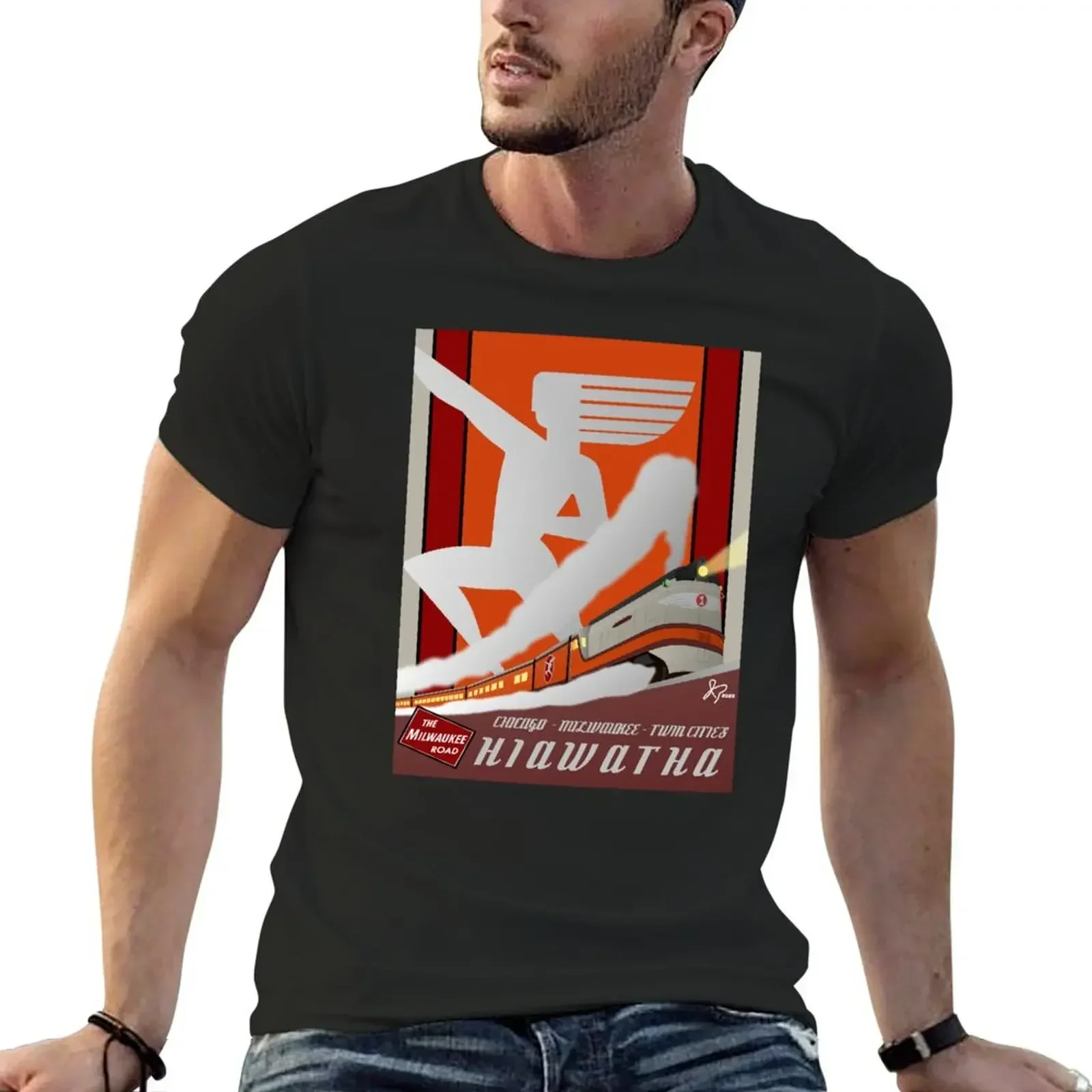 The Hiawatha T-Shirt vintage anime shirt plain T-shirts man fashion shirts shirts graphic tee men
The Hiawatha T-Shirt vintage anime shirt plain T-shirts man fashion shirts shirts graphic tee men