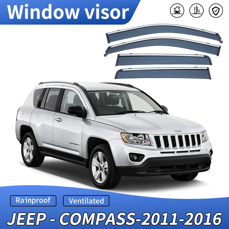 Подходит для Jeep Compass: дефлекторы окон, зеркала заднего вида, ветровики Yumei.
Подходит для Jeep Compass: дефлекторы окон, зеркала заднего вида, ветровики Yumei.