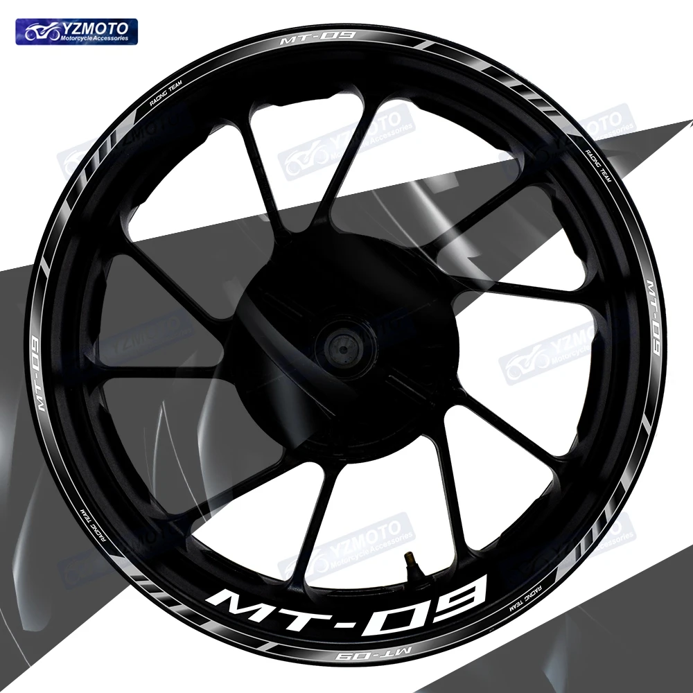 Для MT-09 MT09 мотоцикла 17-дюймовая гоночная наклейка на переднее и заднее колесо, светоотражающая водонепроницаемая декоративная наклейка на обод втулки в полоску
Для MT-09 MT09 мотоцикла 17-дюймовая гоночная наклейка на переднее и заднее колесо, светоотражающая водонепроницаемая декоративная наклейка на обод втулки в полоску