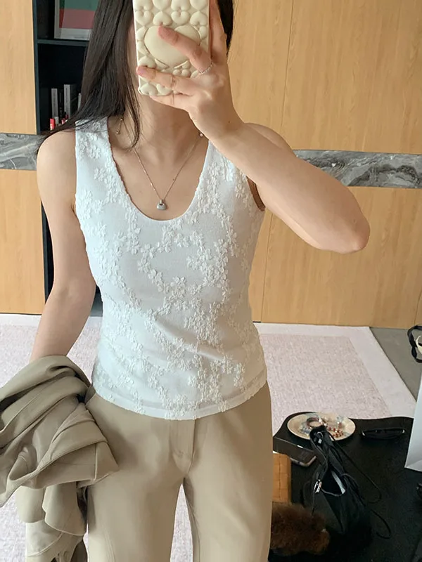 Spring New Style Korean Style Lace Vest Egg Collar 3D Texture Casual Fit Standard Polyester Fiber Breathable Long Sleeve Wome...
Spring New Style Korean Style Lace Vest Egg Collar 3D Texture Casual Fit Standard Polyester Fiber Breathable Long Sleeve Wome...