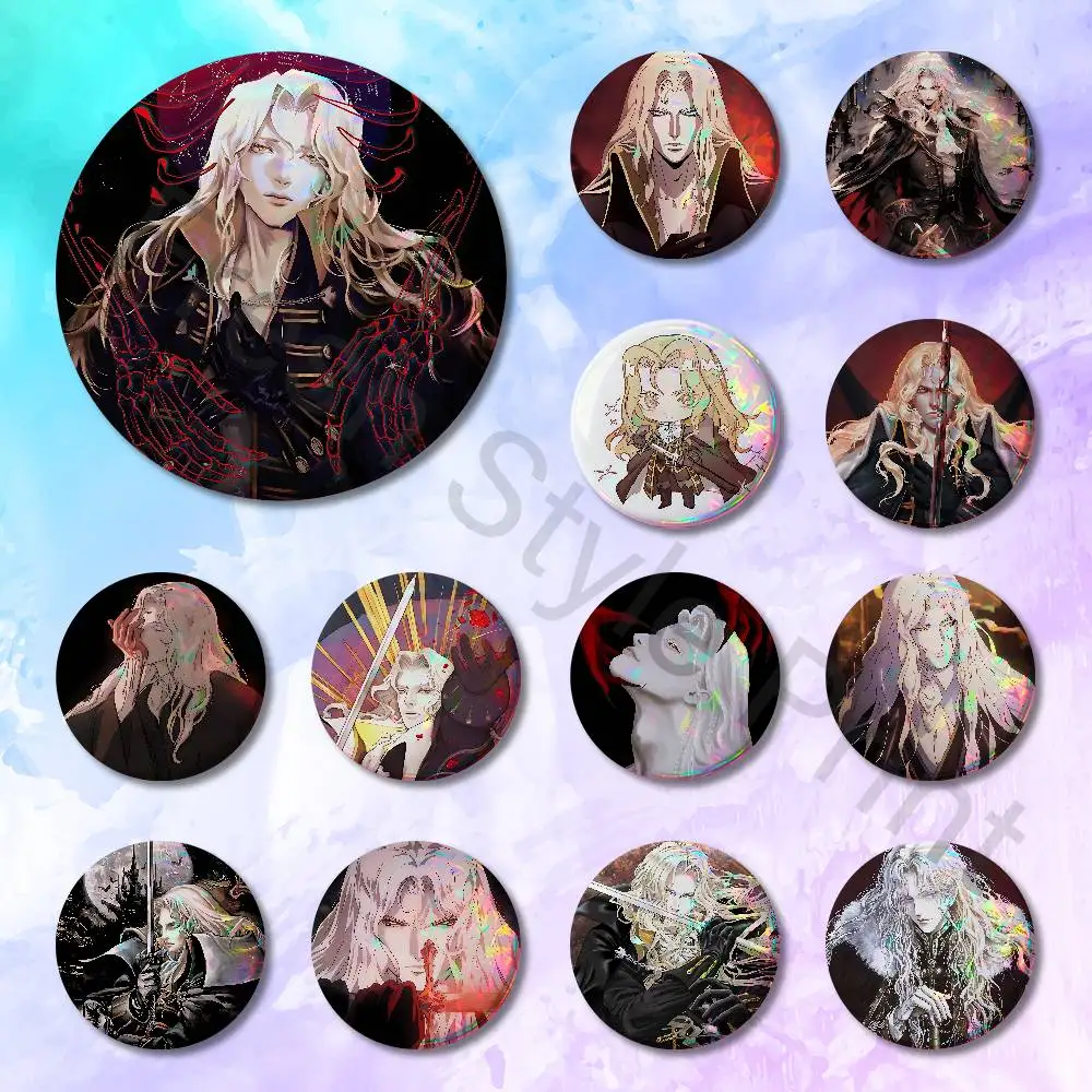 Game C-Castlevania A-Alucard Custom Badges 75mm 44mm 25mm Brooch Backpack Hat Enamel Pins Accessories Toys Gifts
Game C-Castlevania A-Alucard Custom Badges 75mm 44mm 25mm Brooch Backpack Hat Enamel Pins Accessories Toys Gifts