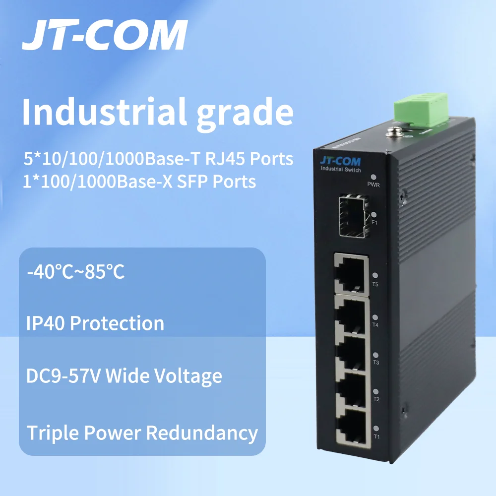 Premium 5-Port Gigabit Ethernet Switch: Plug-and-Play, Silent Design, for Home/Office/Surveillance Networks
Premium 5-Port Gigabit Ethernet Switch: Plug-and-Play, Silent Design, for Home/Office/Surveillance Networks