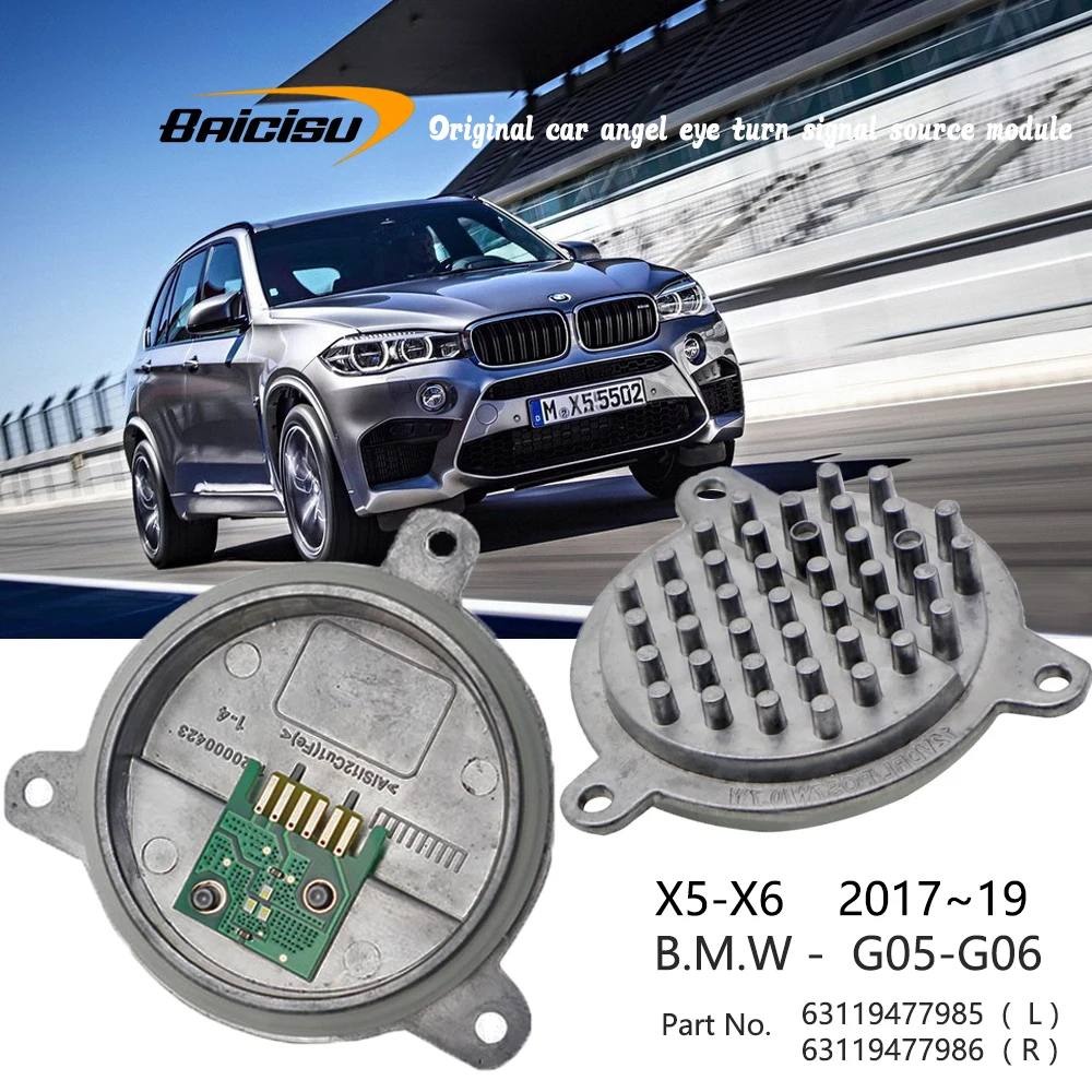 X5 G05 63119477985 63119477986 X6 G06 DRL Автомобильные дневные ходовые огни Передняя фара Светодиодные ангельские глазки для X5 X6 2017-2019
X5 G05 63119477985 63119477986 X6 G06 DRL Автомобильные дневные ходовые огни Передняя фара Светодиодные ангельские глазки для X5 X6 2017-2019