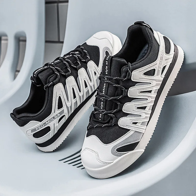 2026New Mesh Casual Sneakers Men Breathable Lightweight Streetwear Sports Shoes Trendy Non-slip Running Shoes for Men Zapatillas
2026New Mesh Casual Sneakers Men Breathable Lightweight Streetwear Sports Shoes Trendy Non-slip Running Shoes for Men Zapatillas