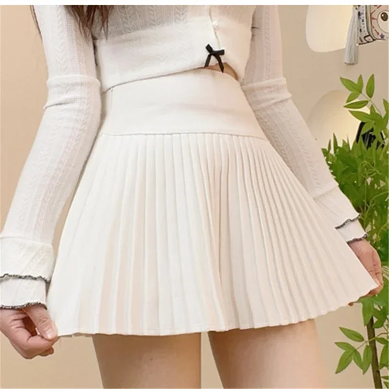 Korean Style High-Waisted Mini Skirt Thickened Yarn Accordion Fold Versatile Fashion Women's Garment Y2K Pleated Skirts
Korean Style High-Waisted Mini Skirt Thickened Yarn Accordion Fold Versatile Fashion Women's Garment Y2K Pleated Skirts