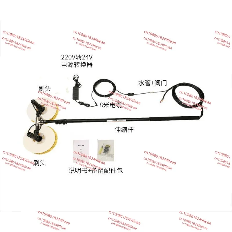 2 Rotating Brushes Washing Robot for Rooftop Solar Farm Power Plant Solar Panel Clean Machine
2 Rotating Brushes Washing Robot for Rooftop Solar Farm Power Plant Solar Panel Clean Machine