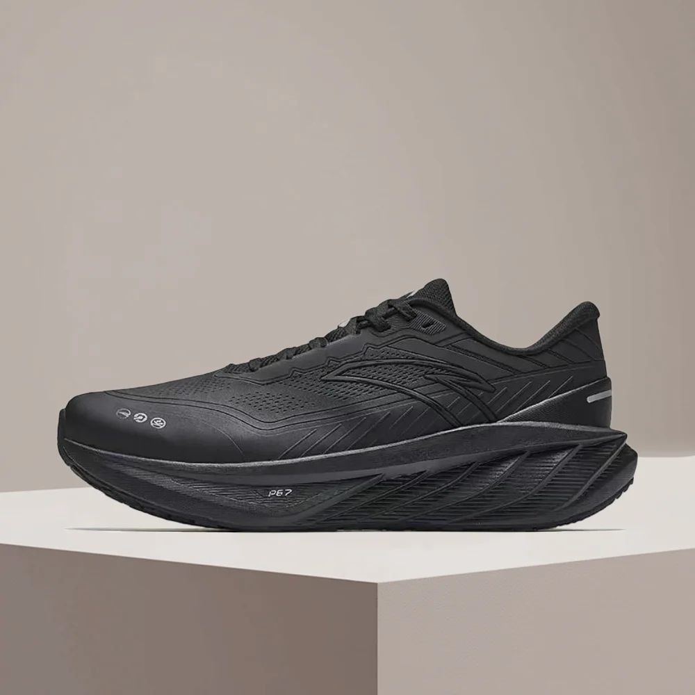 Anta Travel PG7 Men's Low-Top Running Shoes – Comfortable, Stylish, Shock-Absorbing & Slip-Resistant, Black/White 112445504-14
Anta Travel PG7 Men's Low-Top Running Shoes – Comfortable, Stylish, Shock-Absorbing & Slip-Resistant, Black/White 112445504-14