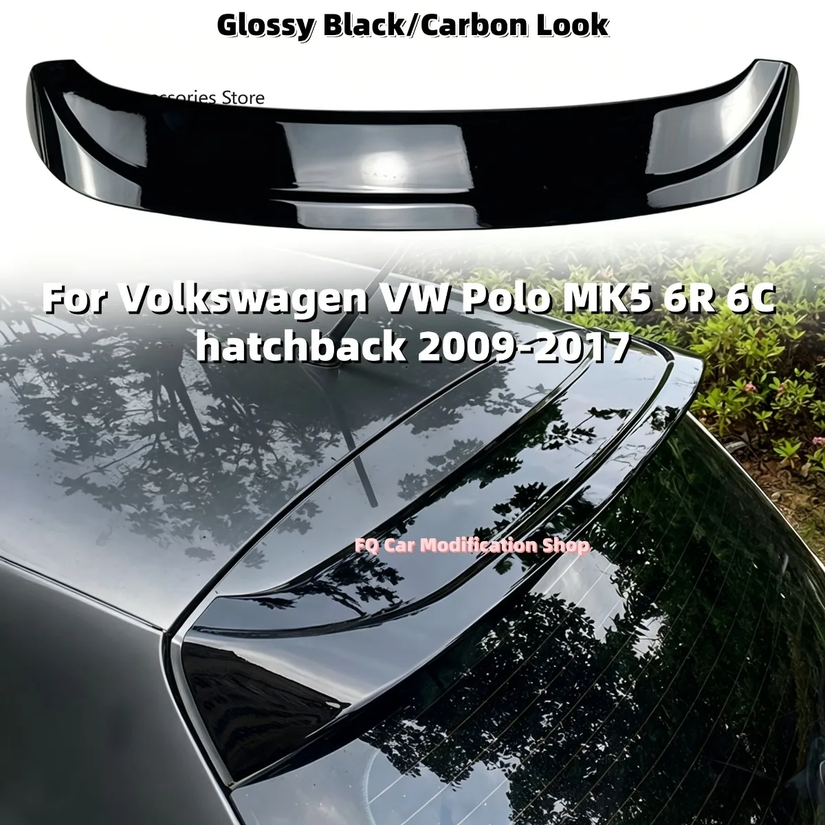 For VW Polo MK5 6R 6C hatchback 2009-2017 Rear Roof Spoilers Wing Car Rear Tail Trunk Spoiler Lip Accessories
For VW Polo MK5 6R 6C hatchback 2009-2017 Rear Roof Spoilers Wing Car Rear Tail Trunk Spoiler Lip Accessories