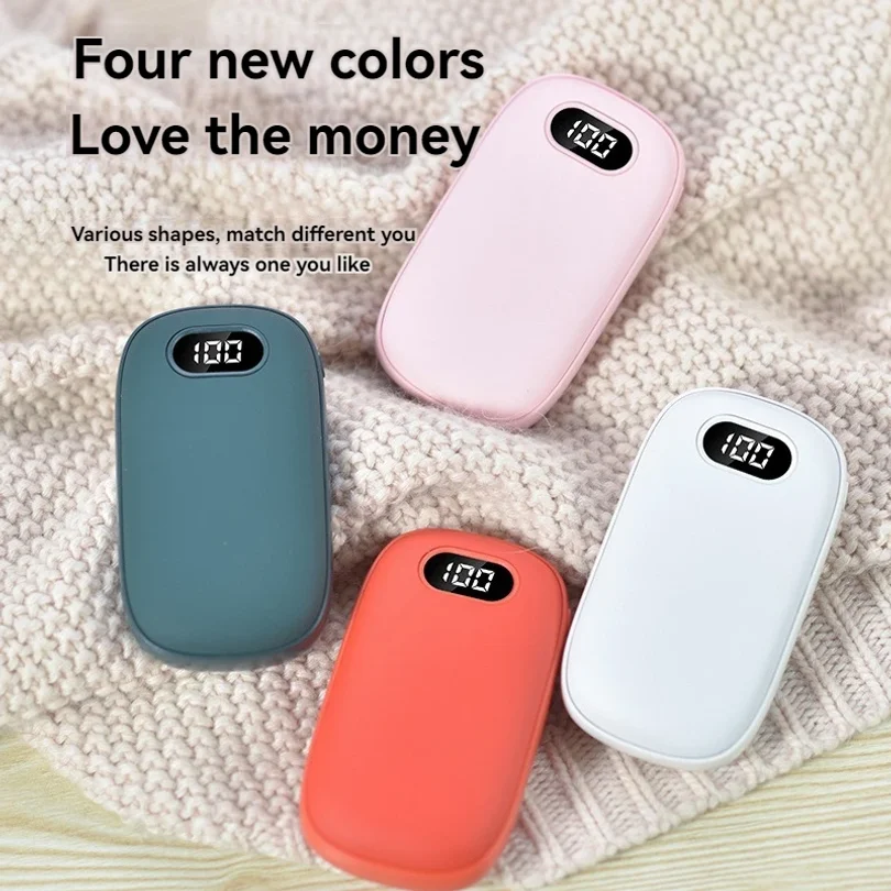 Грелка для рук Power Bank 2в1 USB перезаряжаемая зимняя мини-грелка для рук электрический обогреватель карманная грелка высокой емкости подарок на Хэллоуин 
Грелка для рук Power Bank 2в1 USB перезаряжаемая зимняя мини-грелка для рук электрический обогреватель карманная грелка высокой емкости подарок на Хэллоуин