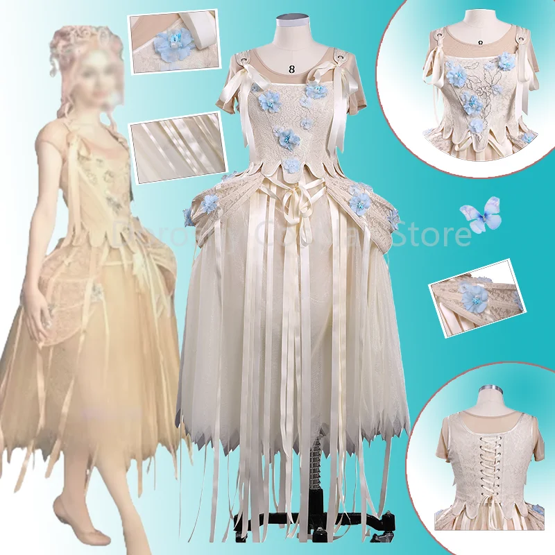 Wednesday Addams Family Wolf Girl Enid Sinclair Cosplay Costume Fancy Apricot Formal Dress Halloween Party Costumes for Women
Wednesday Addams Family Wolf Girl Enid Sinclair Cosplay Costume Fancy Apricot Formal Dress Halloween Party Costumes for Women