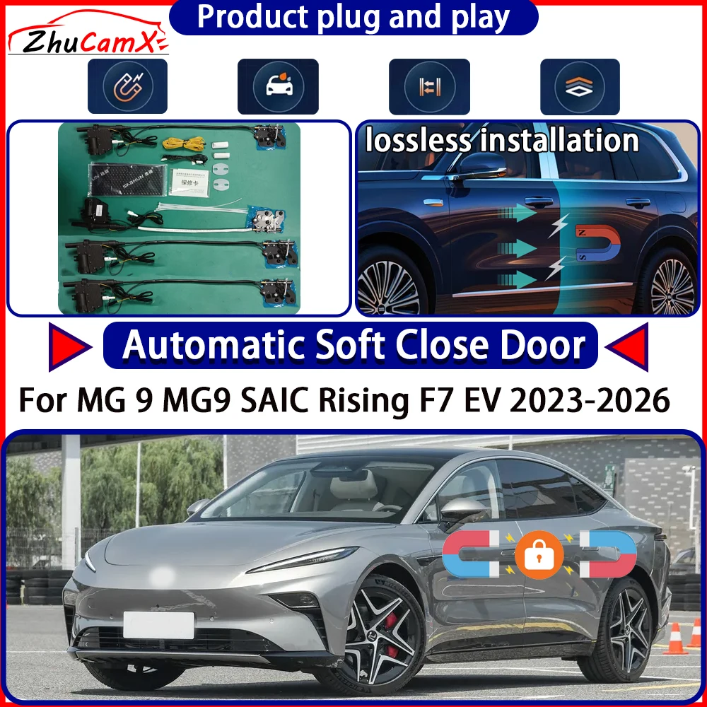 OEM Door Lock Actuator for MG 9 MG9 SAIC Rising F7 EV 2023-2026 Soft Close Door Kit Power Latch System Auto Pull Door Easy
OEM Door Lock Actuator for MG 9 MG9 SAIC Rising F7 EV 2023-2026 Soft Close Door Kit Power Latch System Auto Pull Door Easy
