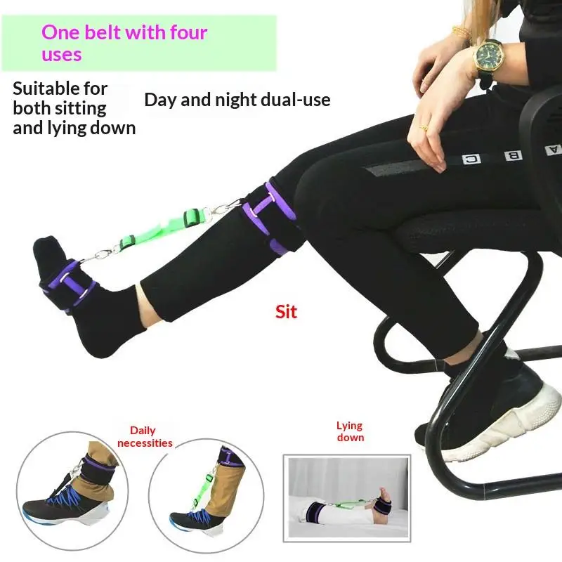 Stroke Rehabilitation Training Elastic Band Daily/night Use Foot Drop Orthotics Adjustable Wearable Shoes Fixed Protective Belt
Stroke Rehabilitation Training Elastic Band Daily/night Use Foot Drop Orthotics Adjustable Wearable Shoes Fixed Protective Belt
