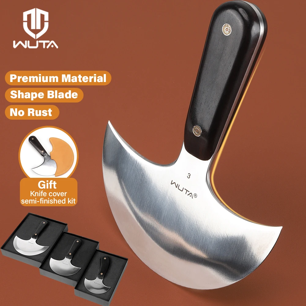 WUTA Professional Leather Cutter Ultra Sharp Round Head Craft Skiving Cutting Thining Tools DIY Handmade Senior Leather Tools
WUTA Professional Leather Cutter Ultra Sharp Round Head Craft Skiving Cutting Thining Tools DIY Handmade Senior Leather Tools