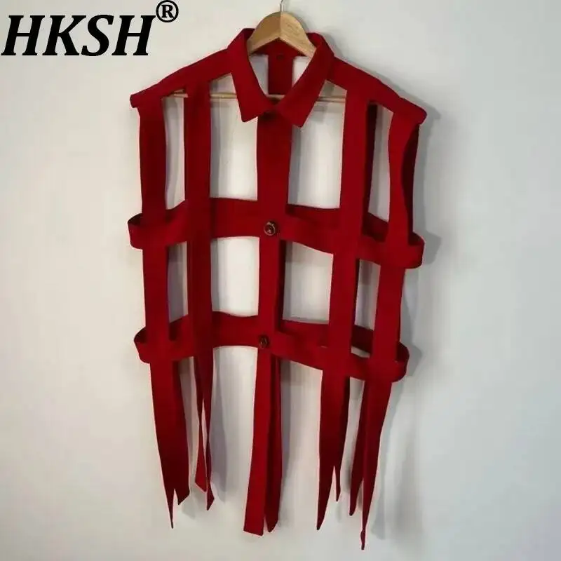 HKSH Spring Summer New Men Tide Chic Ins Trend Brand Fashion Niche Design Unique Avant-Garde Shirt Sleeveless Shirts Y2K HK25950
HKSH Spring Summer New Men Tide Chic Ins Trend Brand Fashion Niche Design Unique Avant-Garde Shirt Sleeveless Shirts Y2K HK25950