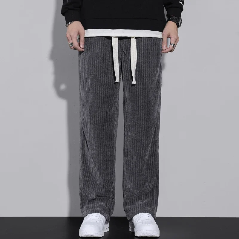 Corduroy Fashion Autumn Men Trousers Casual Loose Solid Color Multiple Colour Trousers Straight Cylinder Youth Wide Leg Pants
Corduroy Fashion Autumn Men Trousers Casual Loose Solid Color Multiple Colour Trousers Straight Cylinder Youth Wide Leg Pants