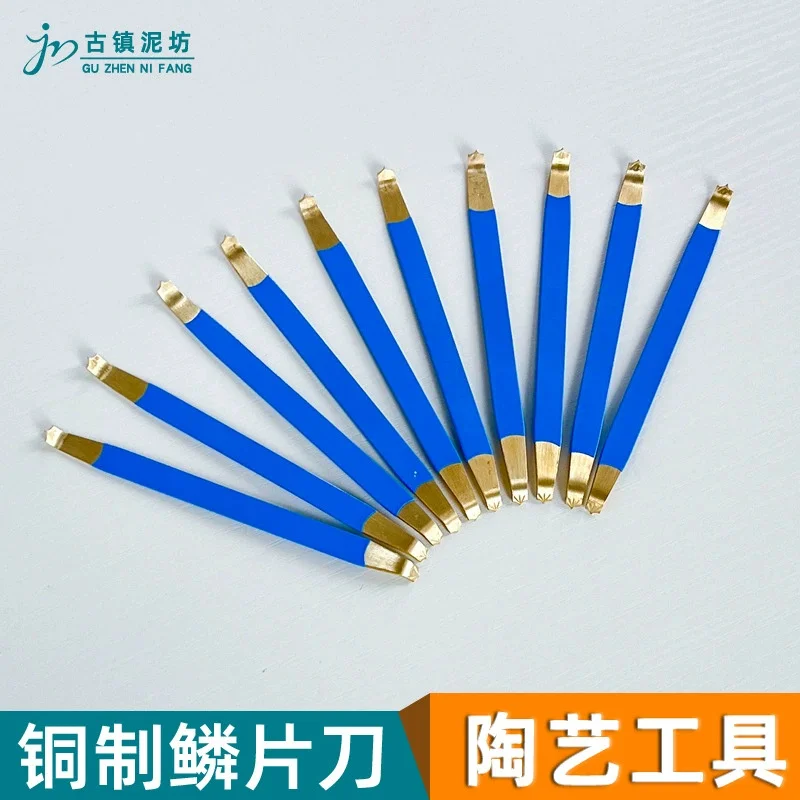 Pottery Tools Fish Scale Texture Clay Carving Sculpting Knife Clay Modeling Cutter Ceramic Sculpture Craft Tool 
Pottery Tools Fish Scale Texture Clay Carving Sculpting Knife Clay Modeling Cutter Ceramic Sculpture Craft Tool