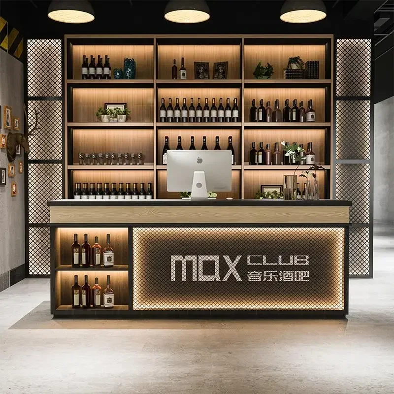 Nordic Display Reception Desks Multifunctional Counter Modern Front Reception Desks Brown Small Light Mostrador Bar Furniture
Nordic Display Reception Desks Multifunctional Counter Modern Front Reception Desks Brown Small Light Mostrador Bar Furniture