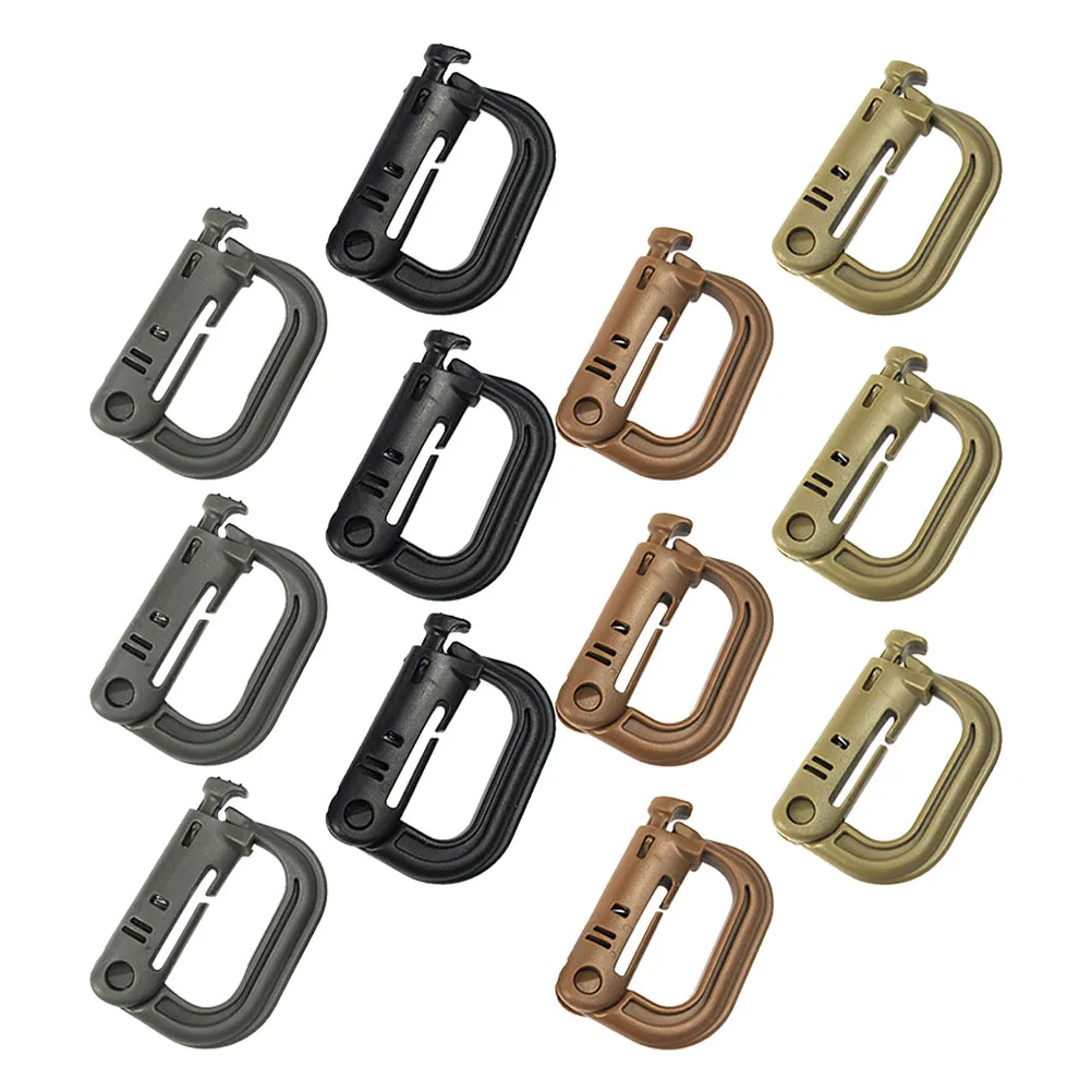 12 Pcs Carabiner Mountaineering Buckle Durable Keychains Hook Clip Outdoor Camping Light Climbing High Strength Nylon Hanging
12 Pcs Carabiner Mountaineering Buckle Durable Keychains Hook Clip Outdoor Camping Light Climbing High Strength Nylon Hanging