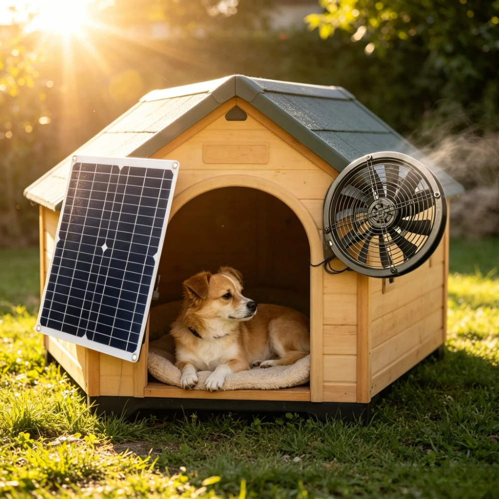 Solar Exhaust Fan 15W 25W Ventilation Kit Outdoor for Greenhouse Chicken Coop Dog House RV Shed Weatherproof Air Circulation
Solar Exhaust Fan 15W 25W Ventilation Kit Outdoor for Greenhouse Chicken Coop Dog House RV Shed Weatherproof Air Circulation