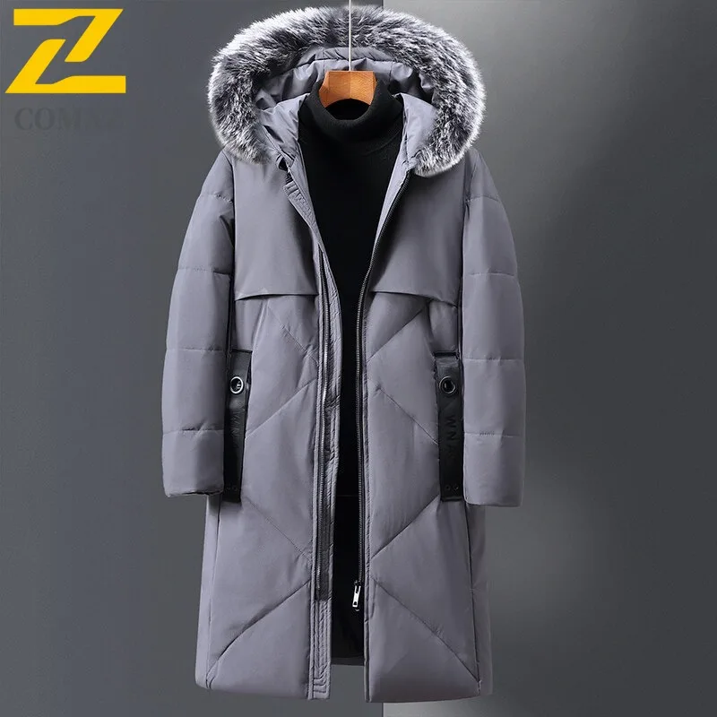 COMXZ Men Winter Jacket Mid Length Warm Hooded Golf Office Cotton Padded Jacket Business Windproof High Quality Quilted Jacket
COMXZ Men Winter Jacket Mid Length Warm Hooded Golf Office Cotton Padded Jacket Business Windproof High Quality Quilted Jacket