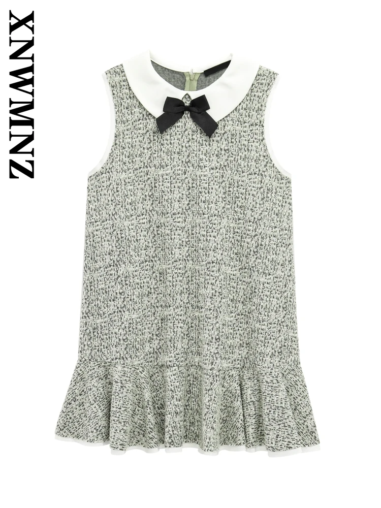 XNWMNZ 2025 Summer New Lady Edgy O-Collar Dresses Dress Chic Woman Sleeveless Top Print Bowknot Mini Skirt Ruffles Grid Texture
XNWMNZ 2025 Summer New Lady Edgy O-Collar Dresses Dress Chic Woman Sleeveless Top Print Bowknot Mini Skirt Ruffles Grid Texture