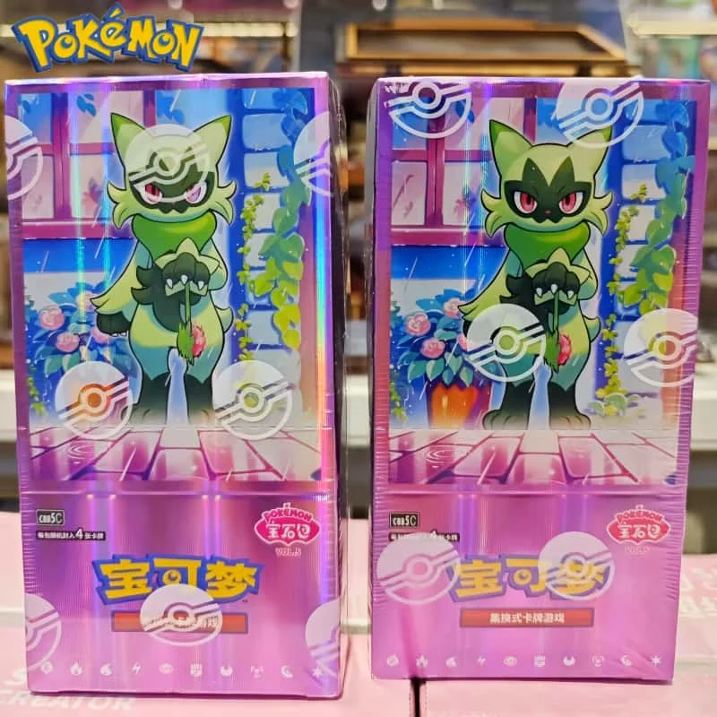 New Original Pokemon PTCG Cards Gem Pack Vol 5 Simplified Chinese Tcg Vol. 5 Card Game Gem Pack 4 Collection Holiday Gifts Toys
New Original Pokemon PTCG Cards Gem Pack Vol 5 Simplified Chinese Tcg Vol. 5 Card Game Gem Pack 4 Collection Holiday Gifts Toys