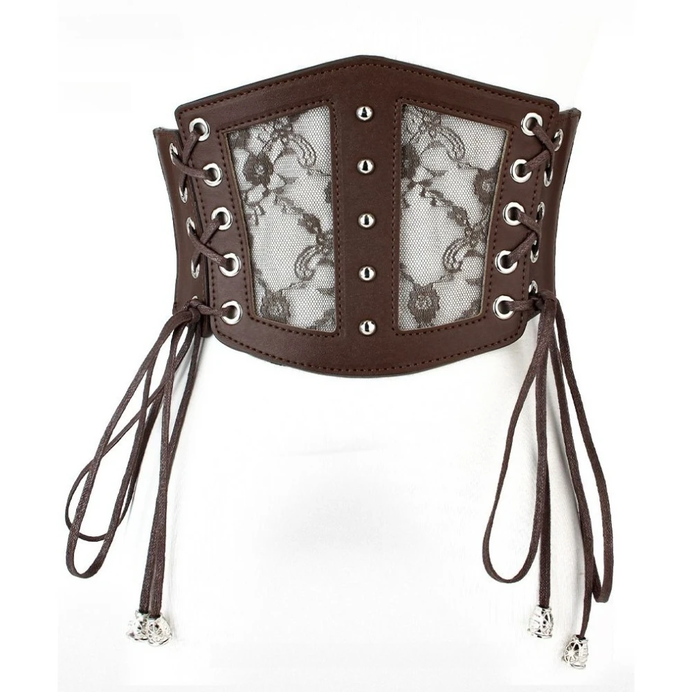 Винтажный черный кружевной корсетный пояс для женщин - регулируемый широкий пояс-корсет на шнуровке, готический романтический пояс для платьев
Винтажный черный кружевной корсетный пояс для женщин - регулируемый широкий пояс-корсет на шнуровке, готический романтический пояс для платьев
