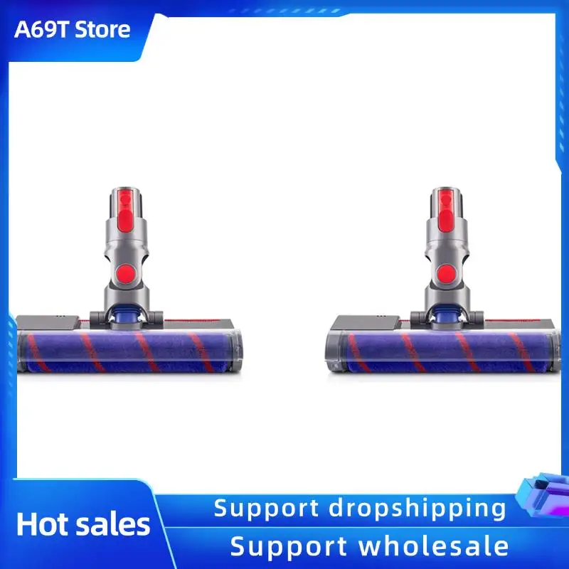 A69T 2X Soft Roller Brush Head For Dyson V7 V8 V10 V11 V15 Cordless Stick Vacuum Cleaners Parts Hardwood Floor Attachment
A69T 2X Soft Roller Brush Head For Dyson V7 V8 V10 V11 V15 Cordless Stick Vacuum Cleaners Parts Hardwood Floor Attachment