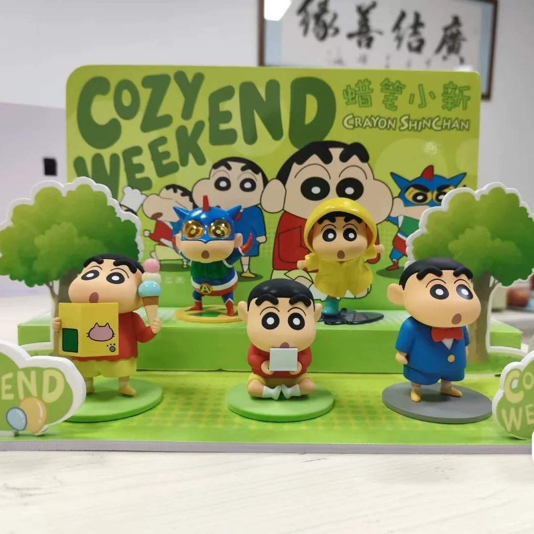 New Crayon Shin-Chan Mystery Box Anime Figure Cozy Weekend Series Blind Box Custom Collectible Toy Ornament Birthday Gift
New Crayon Shin-Chan Mystery Box Anime Figure Cozy Weekend Series Blind Box Custom Collectible Toy Ornament Birthday Gift