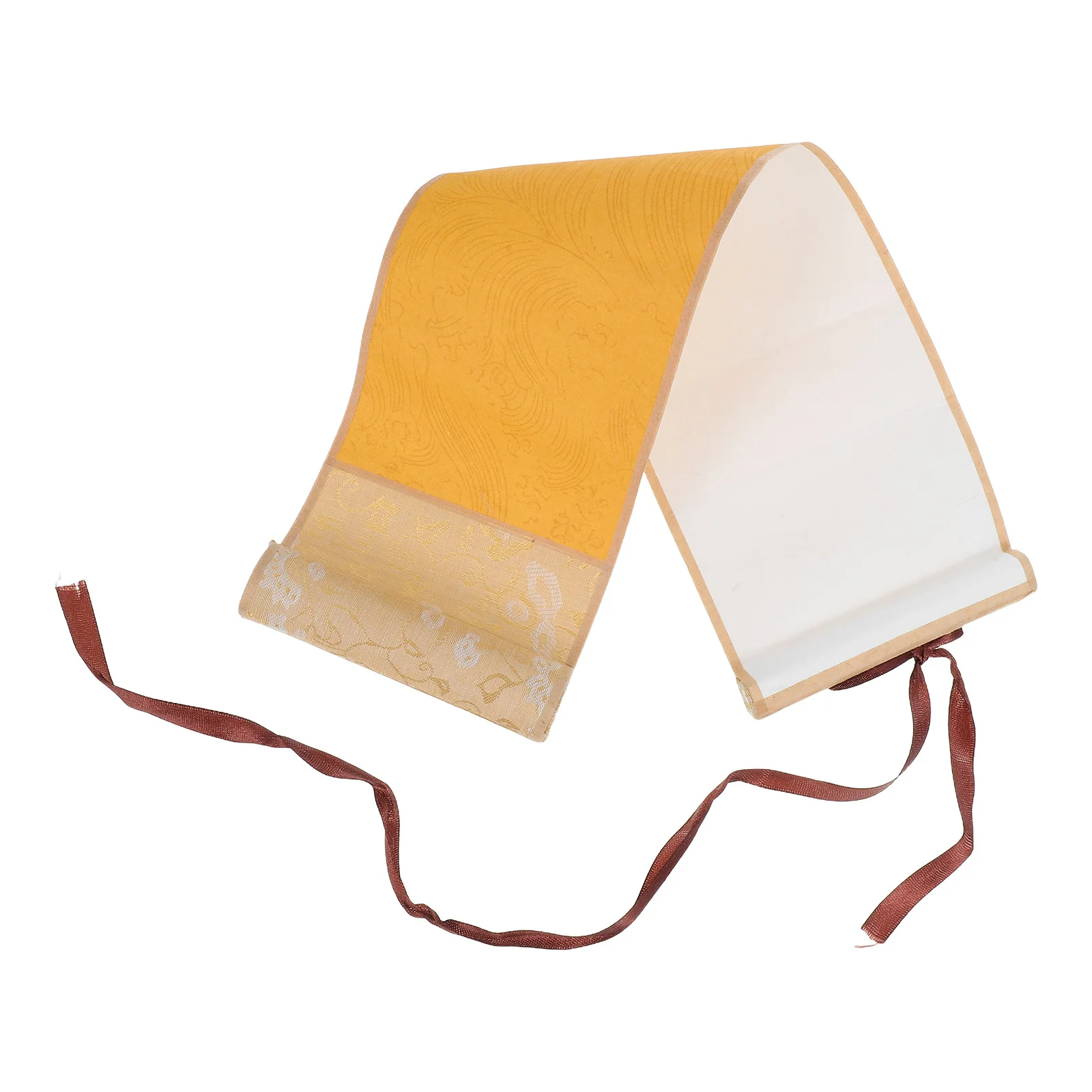 Blank Chinese Calligraphy Scroll Paper Rice Xuan Paper 10x36cm Wooden Rods for Painting Writing Drawing Wedding Vows Invitations 
Blank Chinese Calligraphy Scroll Paper Rice Xuan Paper 10x36cm Wooden Rods for Painting Writing Drawing Wedding Vows Invitations