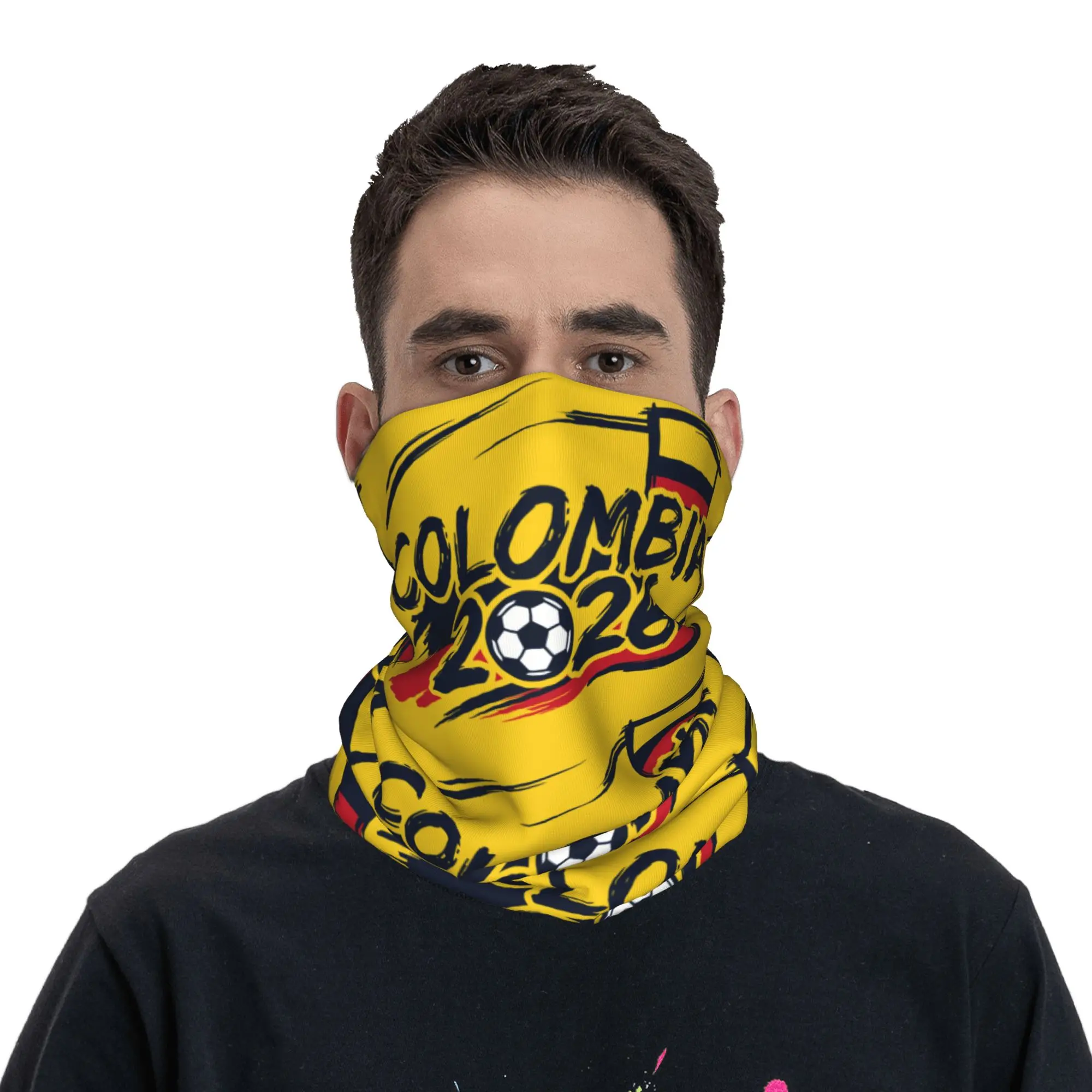 Colombia Football 2026 Bandana Neck Cover Printed Balaclavas Wrap Scarf Multi-use Cycling Unisex Adult
Colombia Football 2026 Bandana Neck Cover Printed Balaclavas Wrap Scarf Multi-use Cycling Unisex Adult