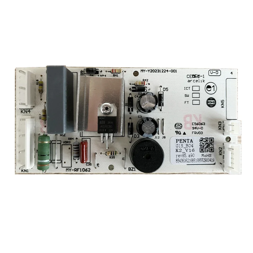 Refrigerator Motherboard, PCB Board, Model Number G15-B04 K2_V16, For Brand Beko, New
Refrigerator Motherboard, PCB Board, Model Number G15-B04 K2_V16, For Brand Beko, New