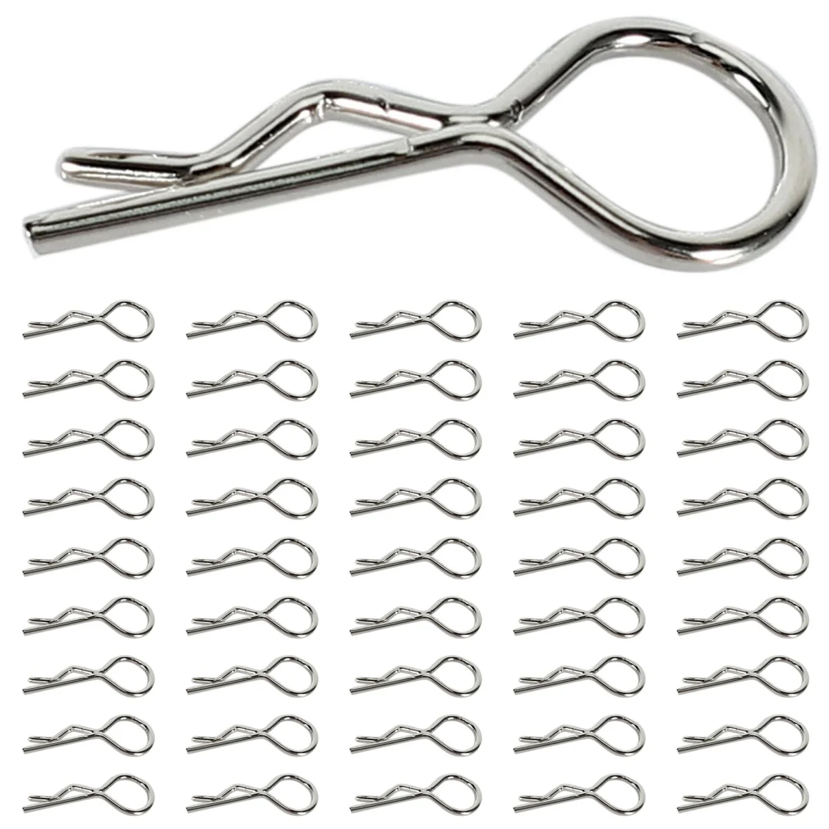 A77I 200Pcs Stainless Steel Body Clips Shell Cover Pin Bend for 1/10 RC Car Remote Control Toys Redcat Exceed Spare Parts
A77I 200Pcs Stainless Steel Body Clips Shell Cover Pin Bend for 1/10 RC Car Remote Control Toys Redcat Exceed Spare Parts