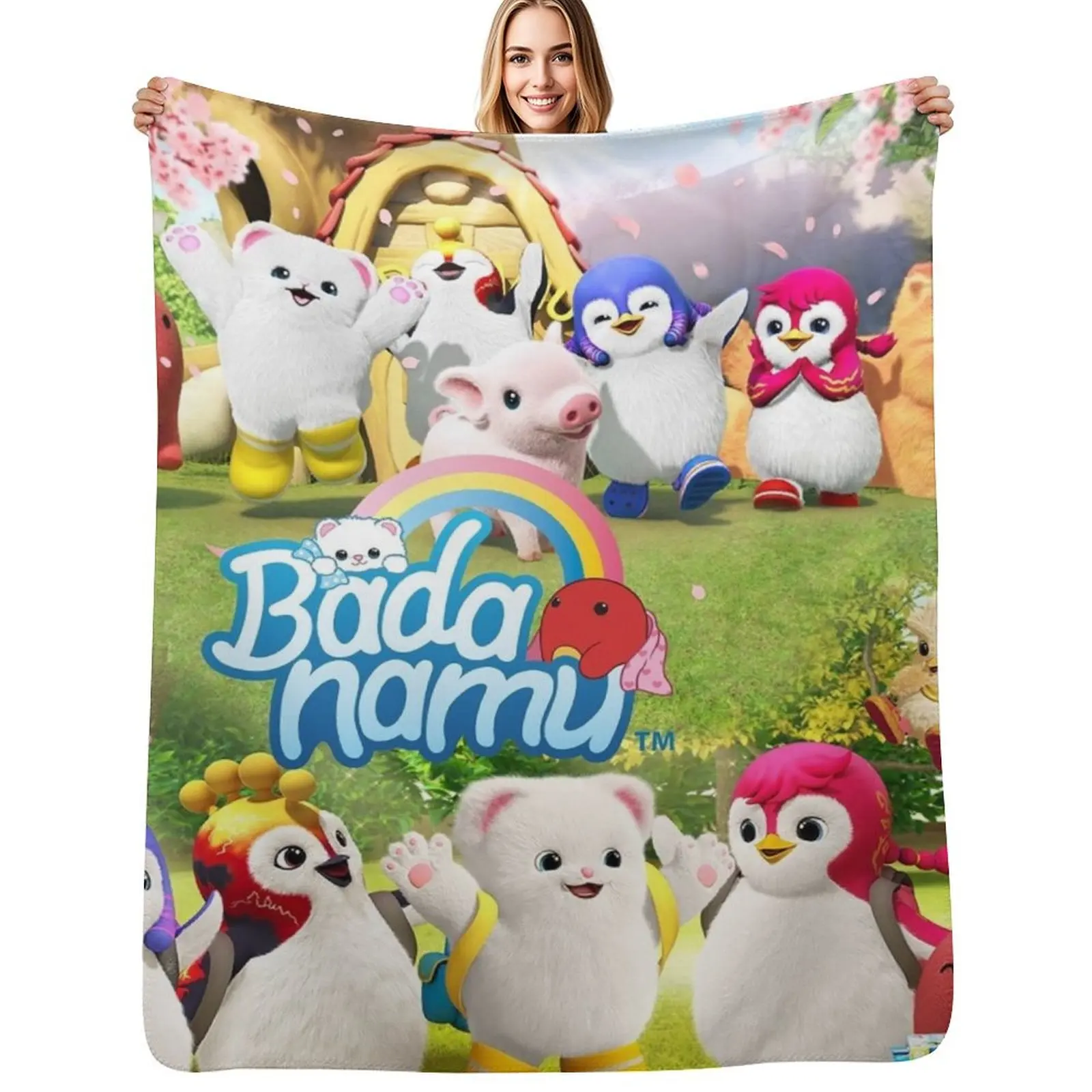 Sixba character Cartoon Logo Throw Blanket Shaggy Furry Soft Blanket for Bedroom Living Room
Sixba character Cartoon Logo Throw Blanket Shaggy Furry Soft Blanket for Bedroom Living Room