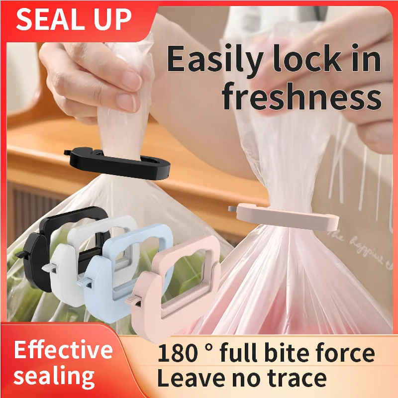 4PCS Camping Food Bag Clips - Airtight Leakproof Snack Clamps for Chips Bread Frozen Foods with Hook Handle for Outdoor Picnic
4PCS Camping Food Bag Clips - Airtight Leakproof Snack Clamps for Chips Bread Frozen Foods with Hook Handle for Outdoor Picnic