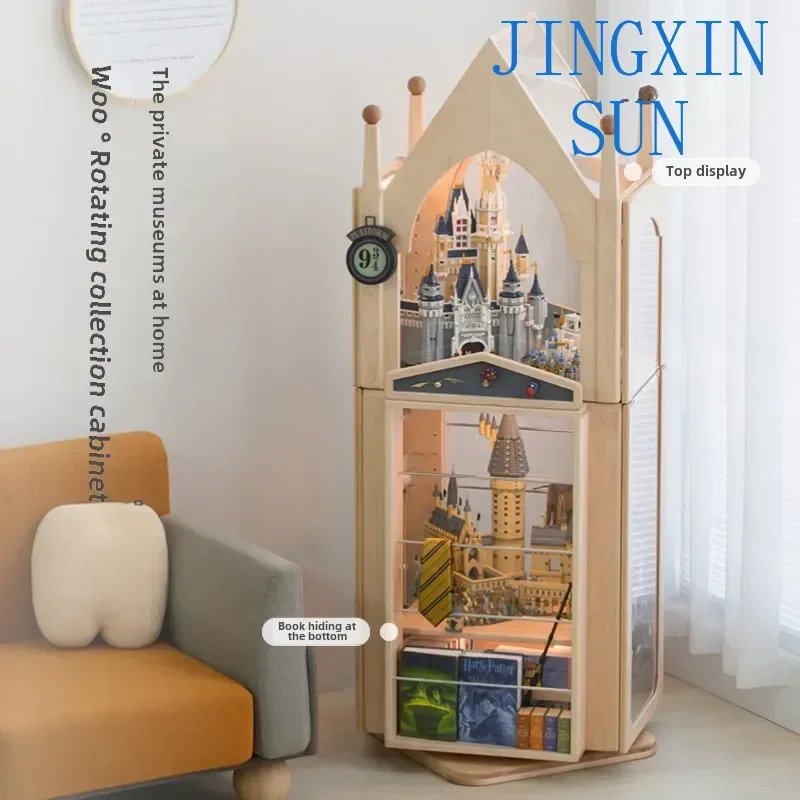 360 memory rotating bookcase large capacity
360 memory rotating bookcase large capacity